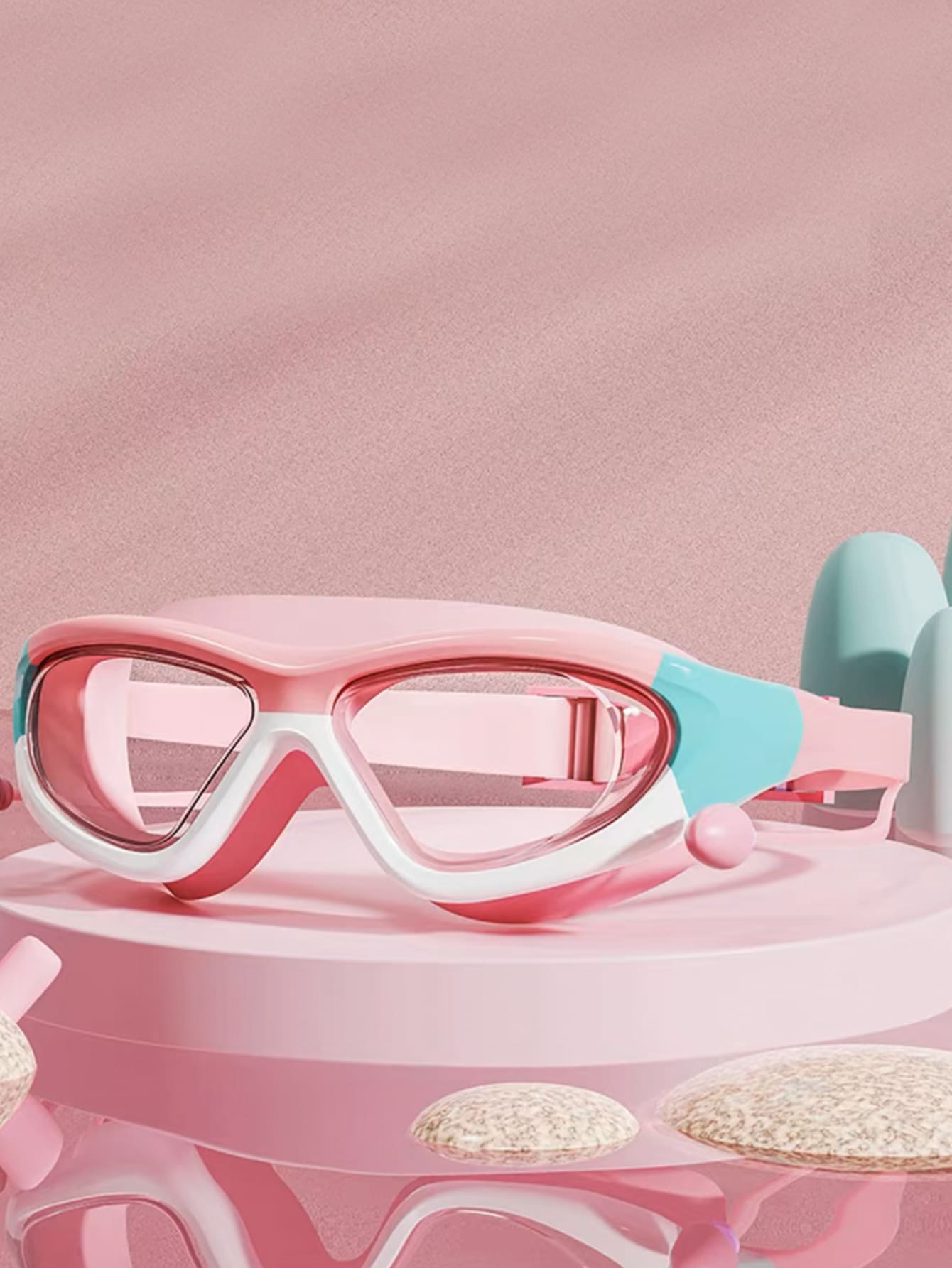 Swim Goggles Anti Fog Uv - Dziecięce wodoodporne i przeciwmgielne okulary do