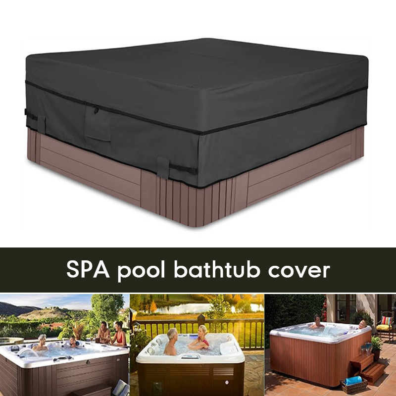 Pool Cover Waterproof - Kwadratowa osłona przeciwpyłowa do wanny z