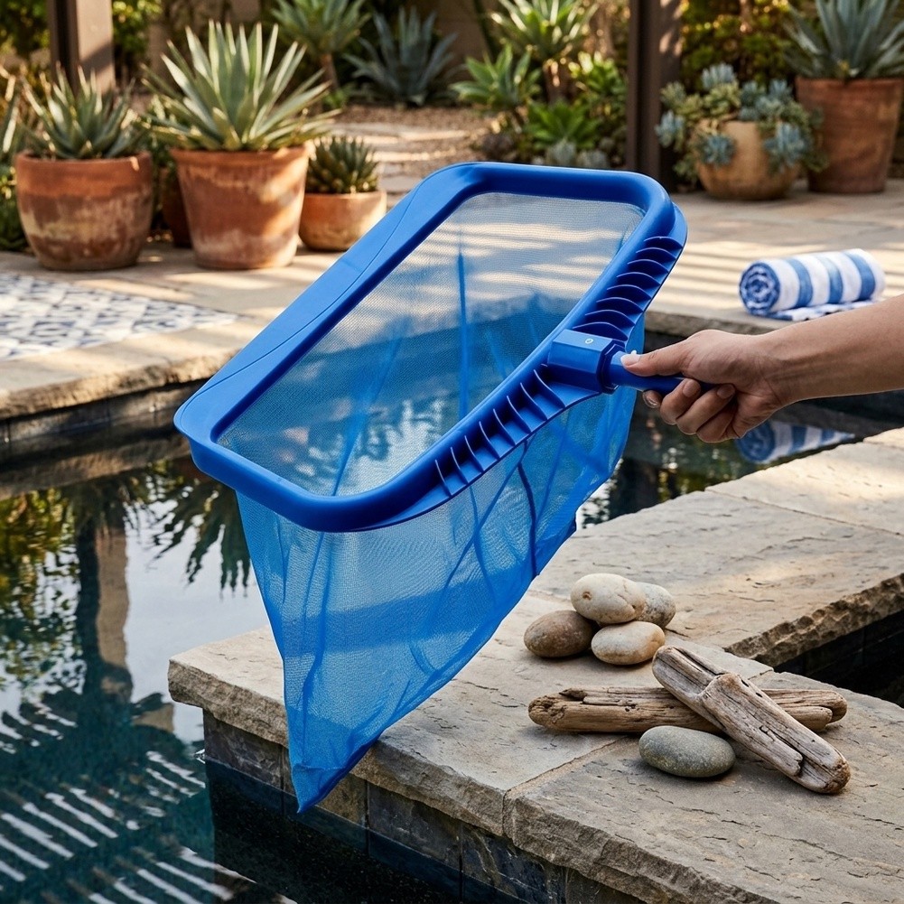 Pool Skimmer Net - Profesjonalny zestaw siatki do basenu z