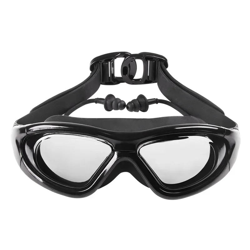 Swim Goggles Anti Fog Uv - Okulary pływackie dla krótkowzroczności z sprayem