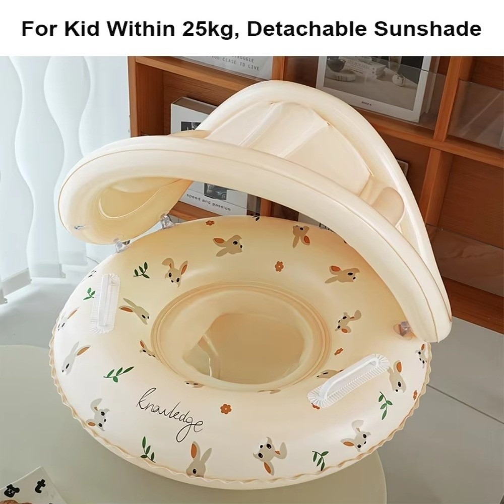 Pool Float Ring Inflatable - Bezpieczny dmuchany materac do pływania w