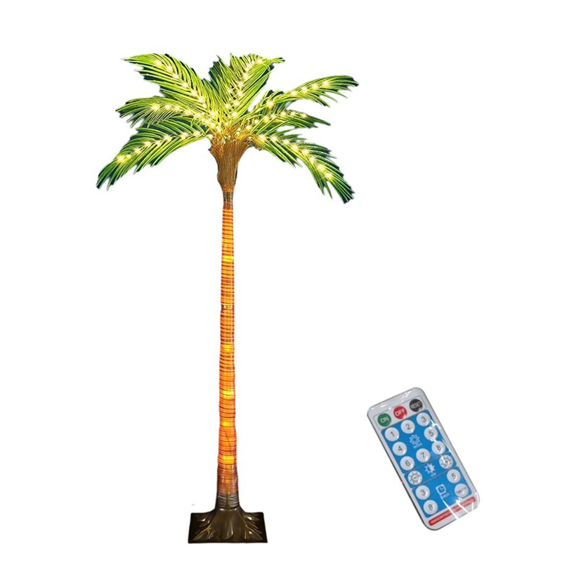 Pool Light Solar Rechargeable - ABRW-Solarne lampki w kształcie palm z