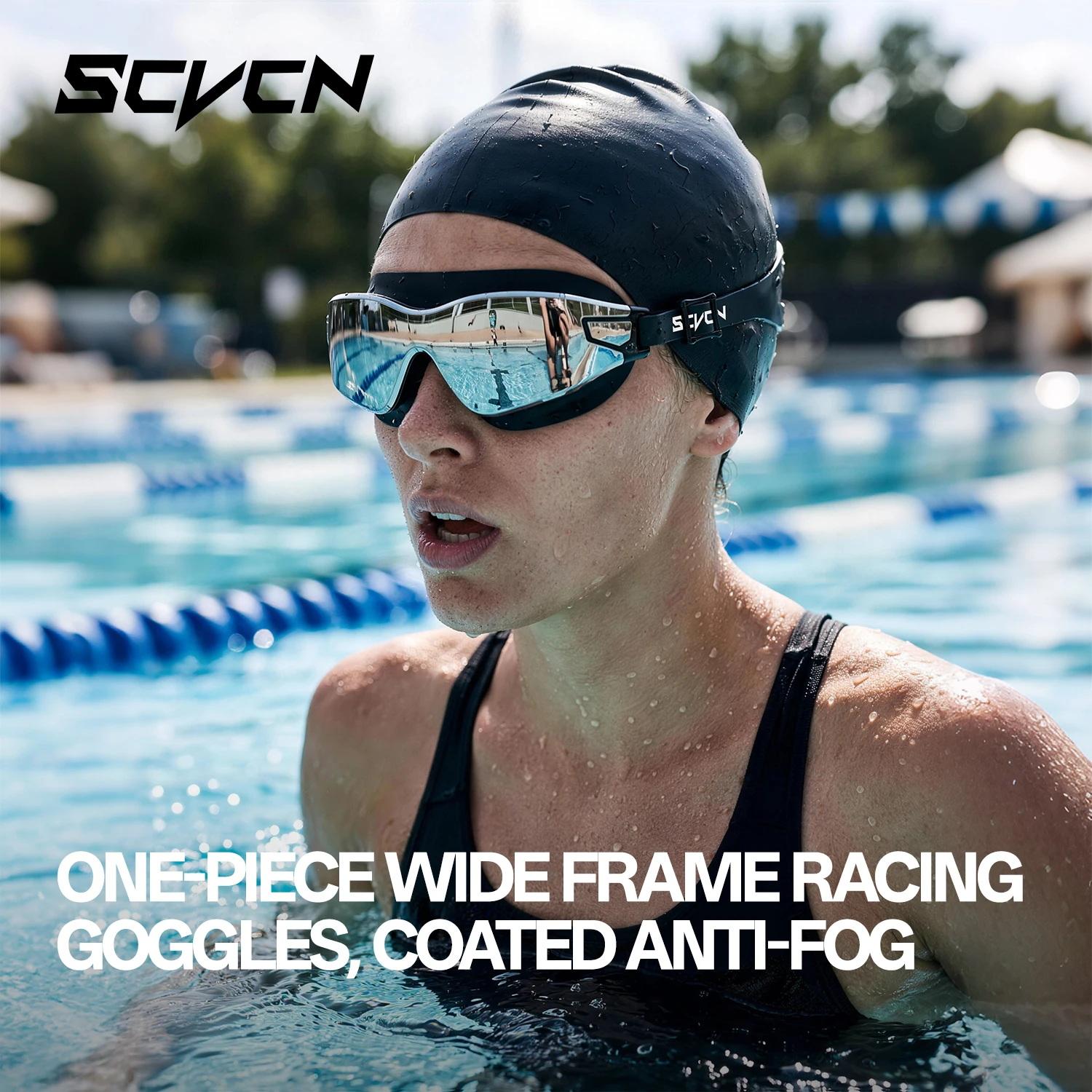 SCVCN – profesjonalne okulary  – Swim Goggles Anti Fog Uv recenzja i cena