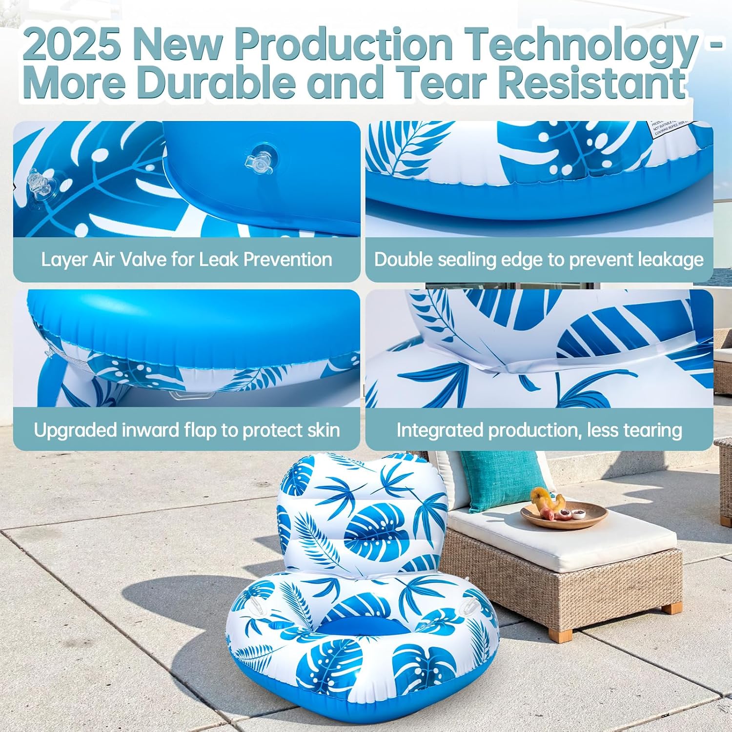 Dmuchane materace do basenu z  – Pool Lounger Inflatable recenzja i cena