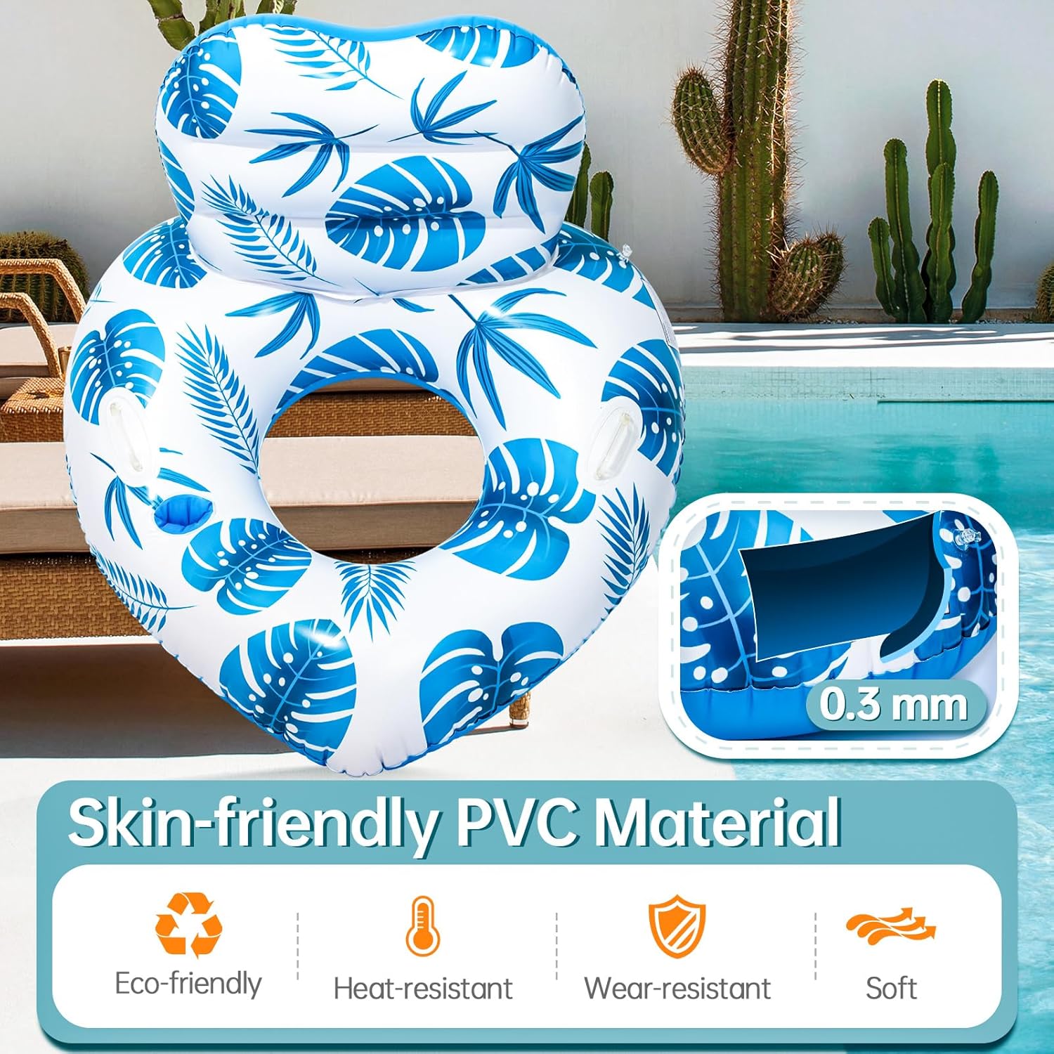 Dmuchane materace do basenu z  – Pool Lounger Inflatable recenzja i cena