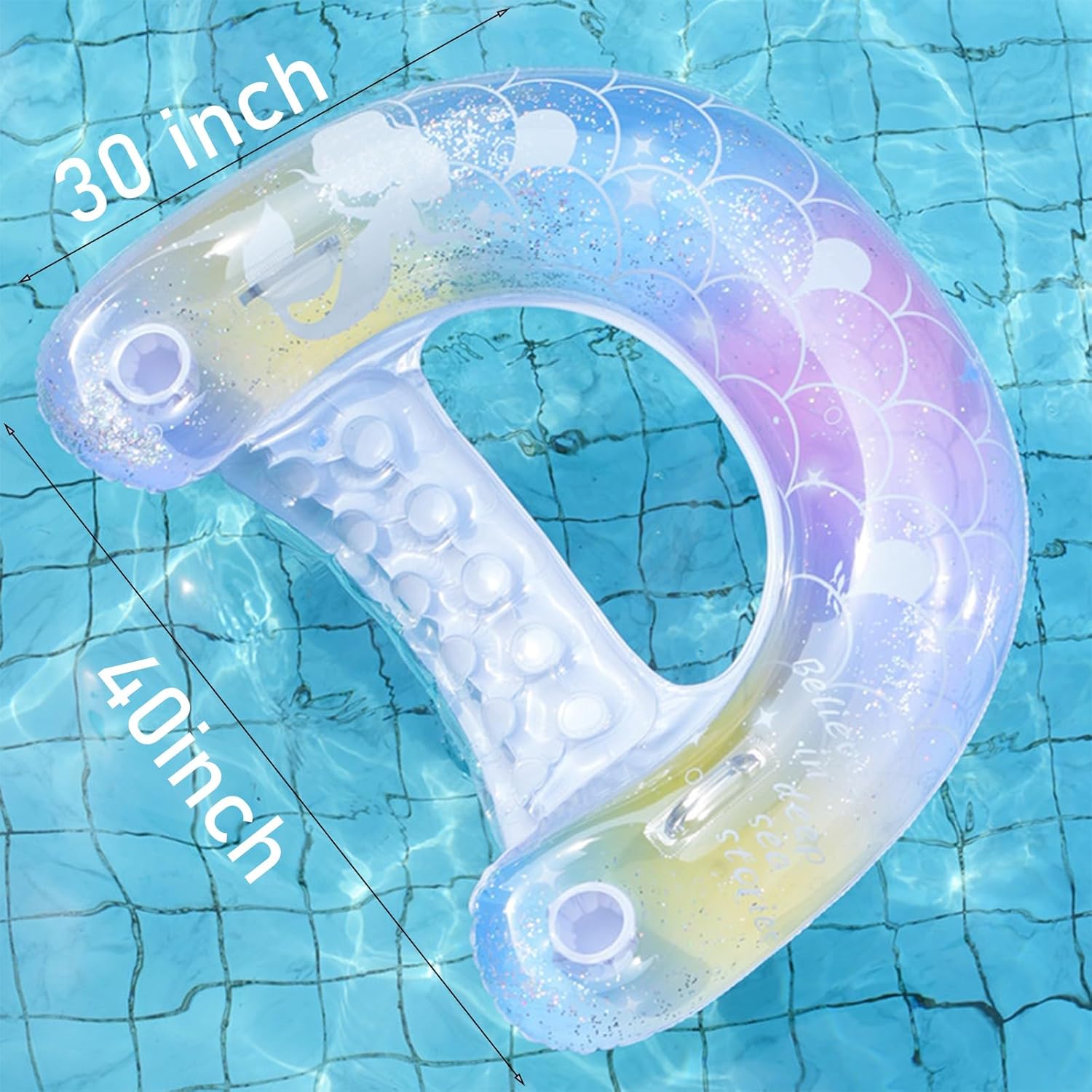 2 szt. dmuchanych materacy do  – Pool Float Ring Inflatable recenzja i cena