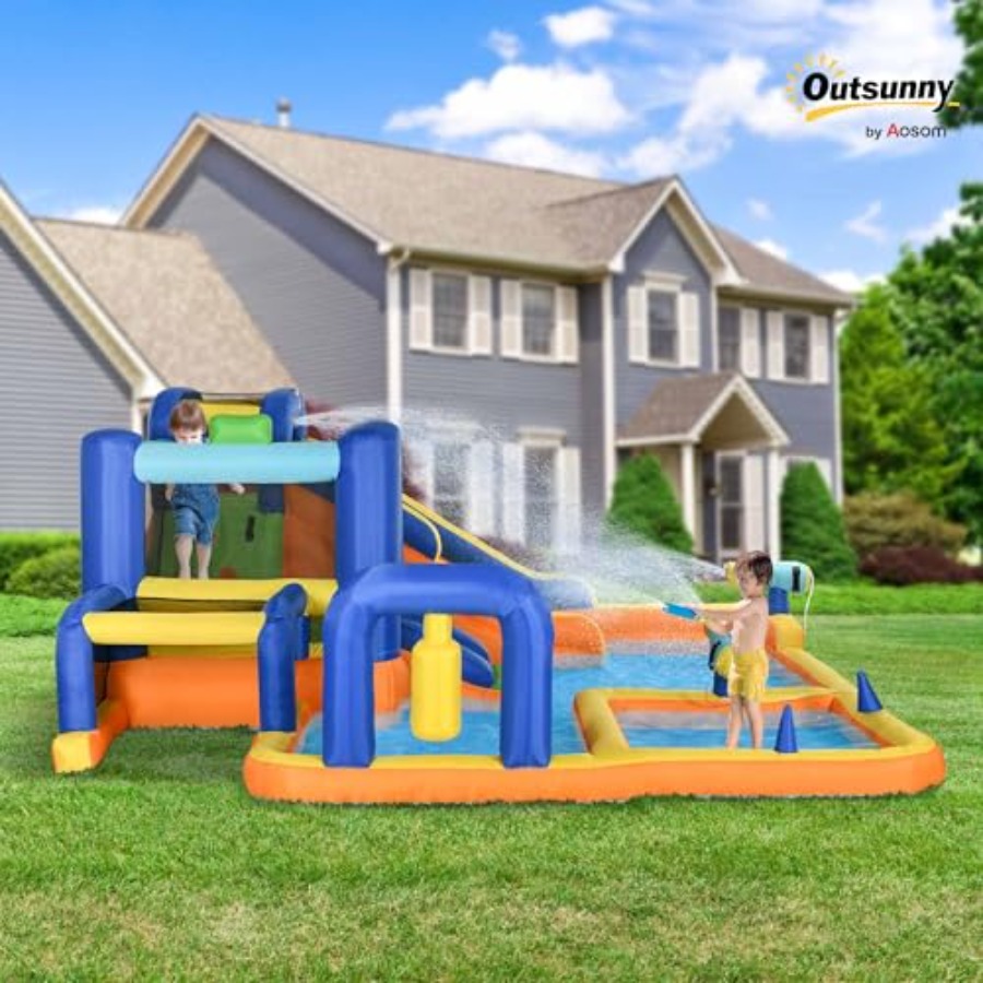 Nadmuchiwana zjeżdżalnia wodna – Water Slide Inflatable recenzja i cena