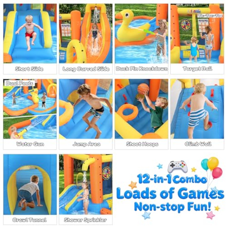 Nadmuchiwany park wodny na pod – Water Slide Inflatable recenzja i cena