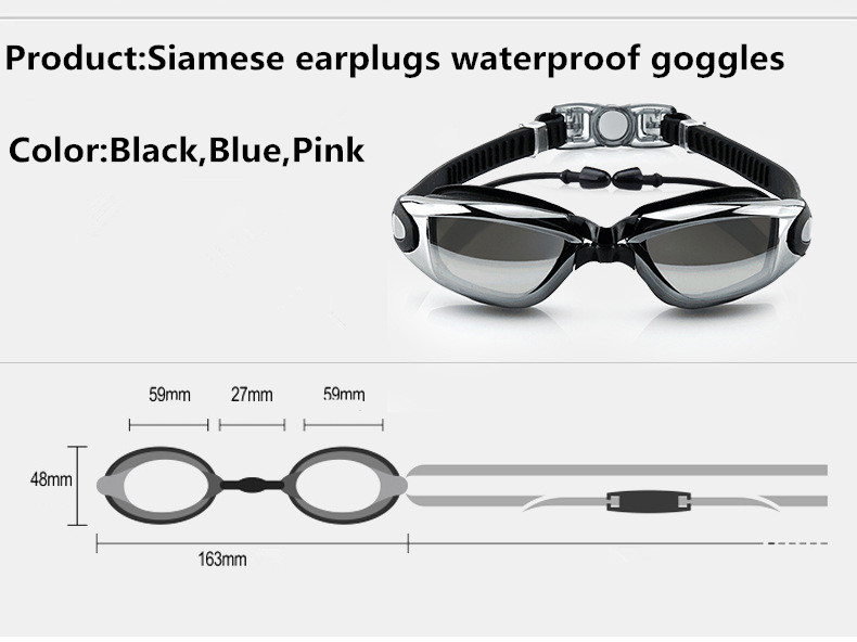Okulary pływackie Okulary base – Swim Goggles Anti Fog Uv recenzja i cena