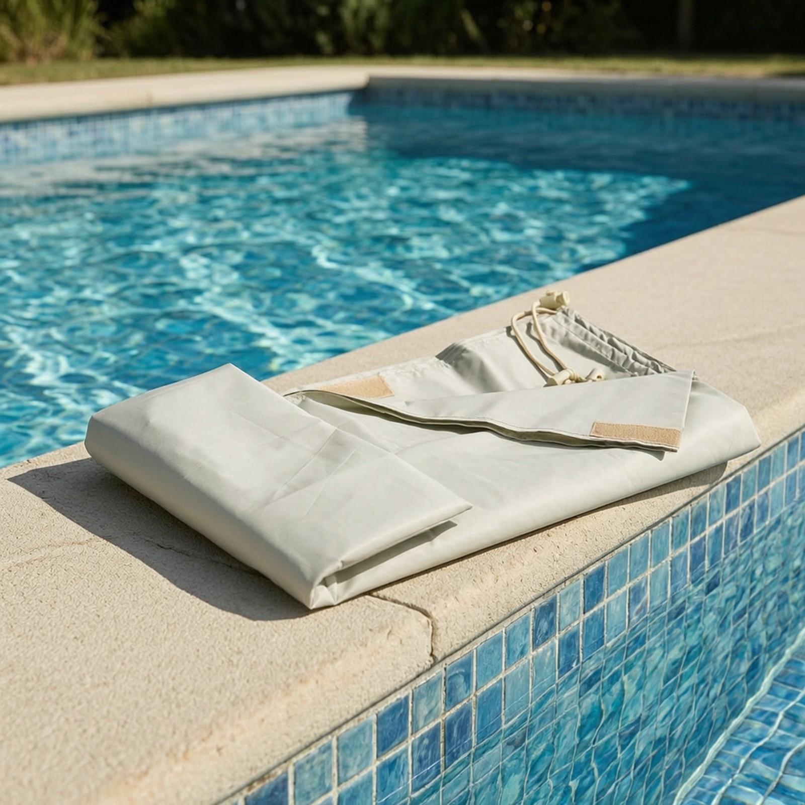 Prostokątna osłona do basenu,  – Pool Cover Waterproof recenzja i cena