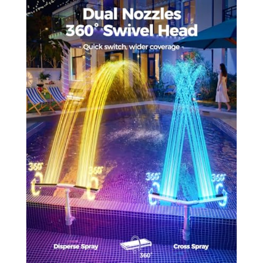 Solarna fontanna do basenu, do – Pool Light Solar Rechargeable recenzja i cena
