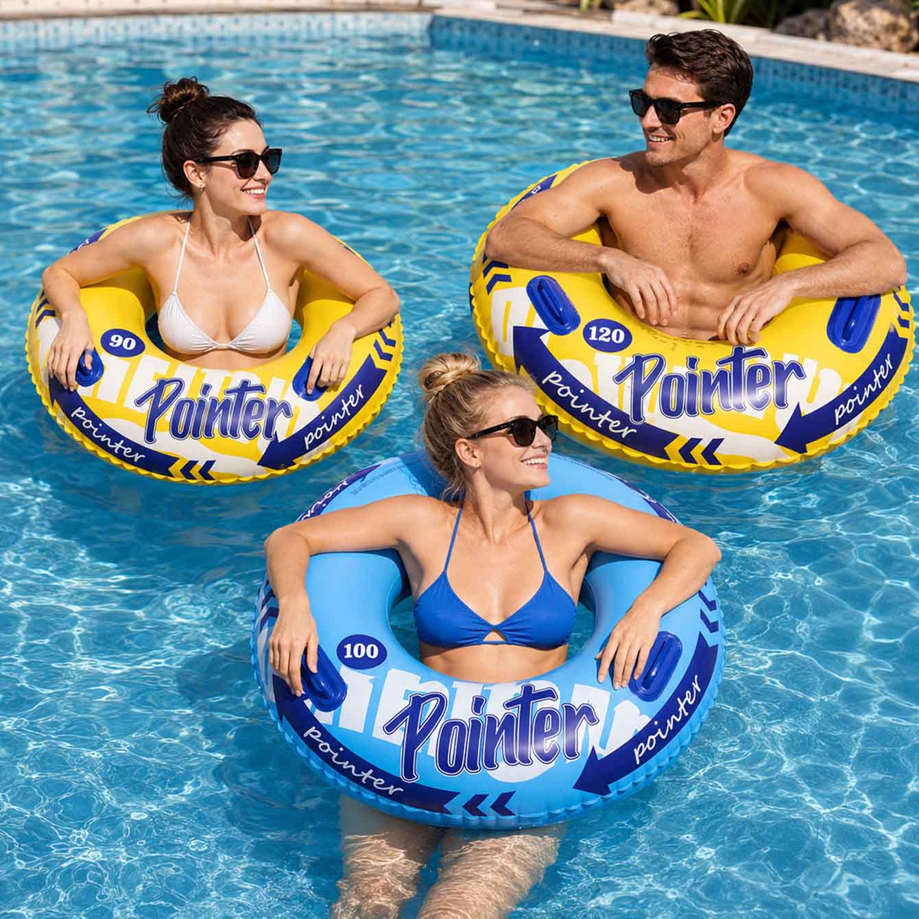 1 szt. Dmuchany kółko do pływa – Pool Float Ring Inflatable recenzja i cena