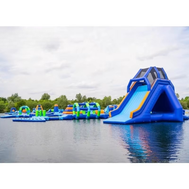 Nadmuchiwany park wodny, komer – Water Slide Inflatable recenzja i cena