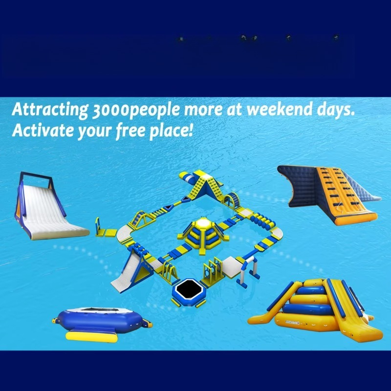 Nadmuchiwany park wodny, komer – Water Slide Inflatable recenzja i cena