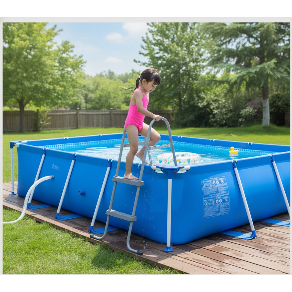 Wzmocniona drabinka do basenu  – Pool Ladder Above Ground recenzja i cena